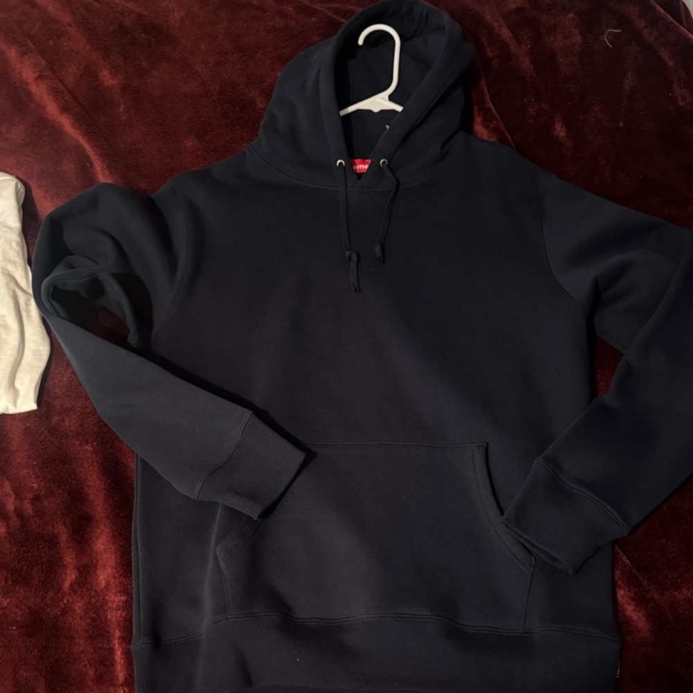 Supreme Navy Blue Hoodie